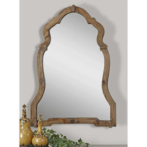 Wood Chippendale Mirror