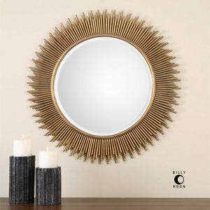 Gold Sunburst Mirror