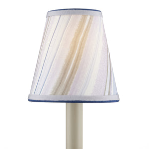 Marble Paper Tapered Chandelier Shade - Lavender Agate