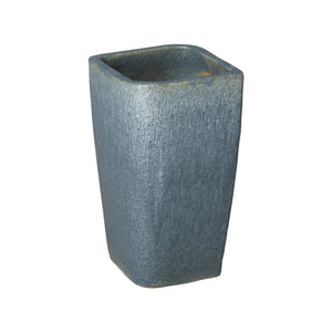 Small Aero Ceramic Planter - Pearl Azure