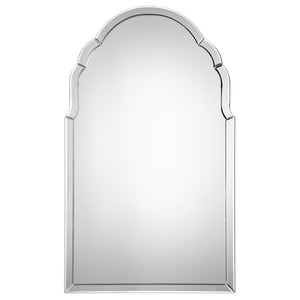 Curved Arch Frameless Mirror