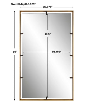 Egon Gold Wall Mirror