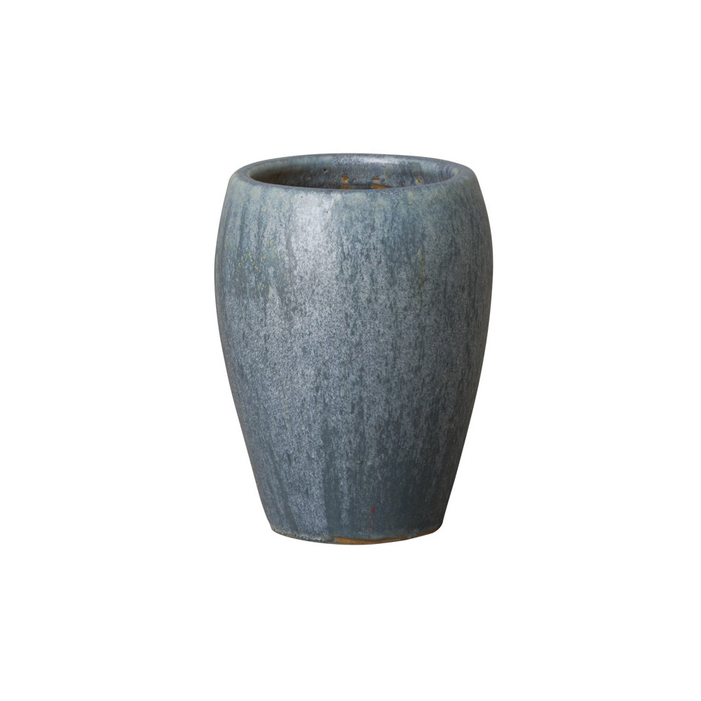 Small Rounded Planter - Blue/Grey