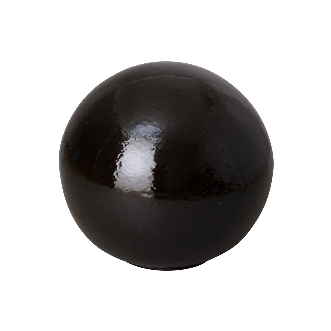 Landscape Gazing Ball - 24 inch Black Glaze