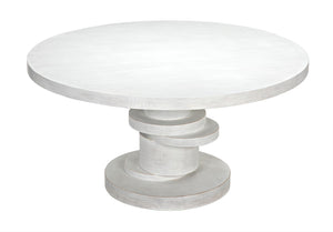 Hugo Dining Table 60", White Wash