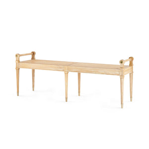 Natural Cerused Oak Bench | Paris Collection | Villa & House