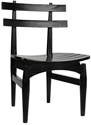 Azumi Chair - Charcoal Black