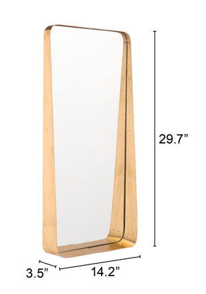 Tall Gold Mirror Gold