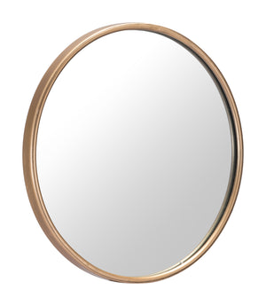Large Ogee Mirror Gold