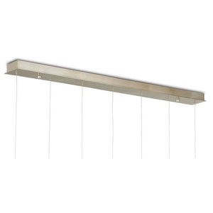 Rame Rectangular 7-Light Multi-Drop Pendant