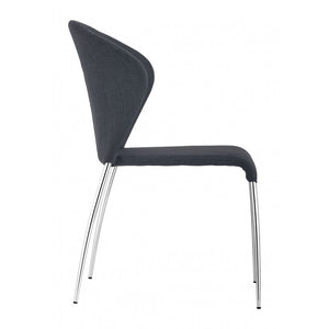 Oulu Dining Chair Graphite (Set of 4) - Graphite