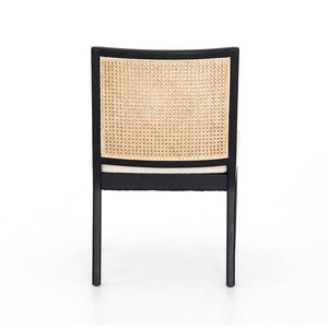 Antonia Armless Dining Chair-Savile Flax