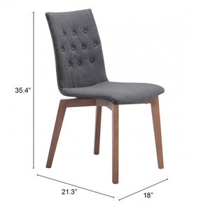 Orebro Dining Chair Graphite (Set of 2) - Graphite