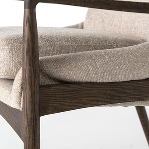 Braden Dining Arm Chair-Light Camel