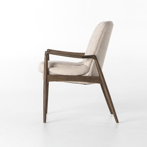 Braden Dining Arm Chair-Light Camel