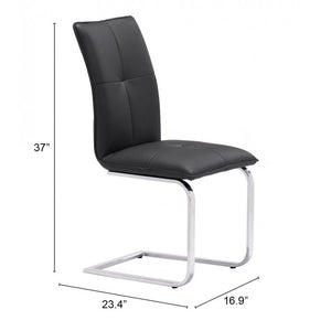 Anjou Dining Chair (Set of 2) - Black
