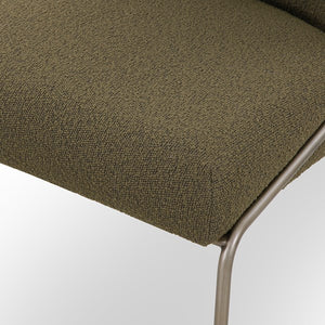 Astrud Dining Chair-Fiqa Boucle Olive