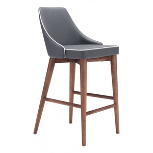 Moor Counter Chair Dark Gray - Dark Gray