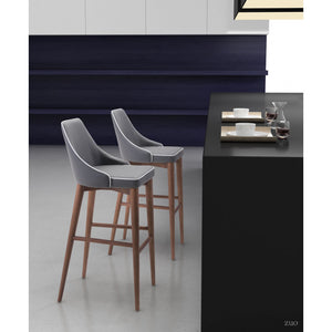 Moor Bar Chair Dark Gray - Dark Gray