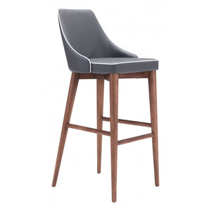 Moor Bar Chair Dark Gray - Dark Gray