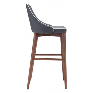 Moor Bar Chair Dark Gray - Dark Gray