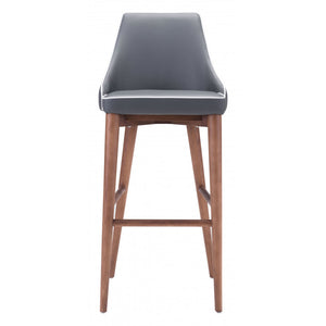 Moor Bar Chair Dark Gray - Dark Gray