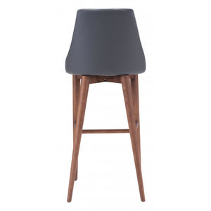 Moor Bar Chair Dark Gray - Dark Gray