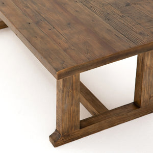 Otto Dining Table-87"-Honey Pine