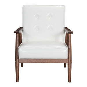 Rocky Arm Chair White - White