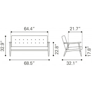 Rocky Sofa Putty - Putty