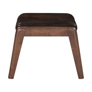 Bully Lounge Chair & Ottoman Brown - Brown