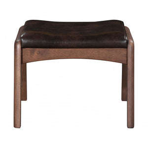 Bully Lounge Chair & Ottoman Brown - Brown