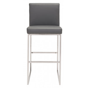 Genoa Barstool Gray - Gray