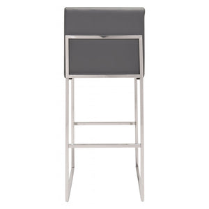 Genoa Barstool Gray - Gray