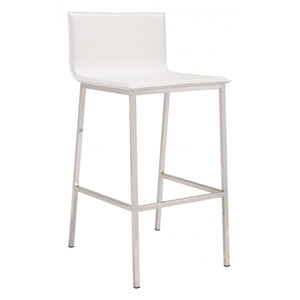 Marina Barstool White - White