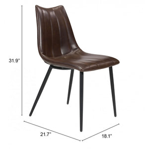 Norwich Dining Chair Brown (Set of 2) - Brown