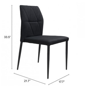 Revolution Dining Chair Black (Set of 4) - Black