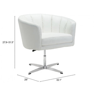 Wilshire Occasional Chair White - White