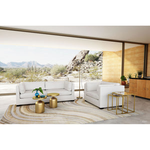 Calais Nesting Tables Brass - Brass