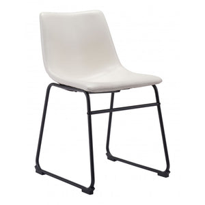 Smart Dining Chair Distressed White - Distressed White - Set of 2