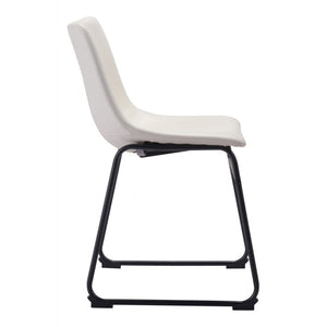 Smart Dining Chair Distressed White - Distressed White - Set of 2