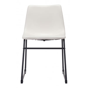 Smart Dining Chair Distressed White - Distressed White - Set of 2