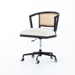 Alexa Desk Chair-Brushed Ebony