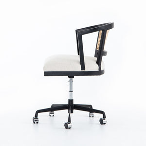 Alexa Desk Chair-Brushed Ebony