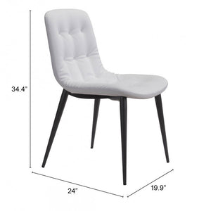 Tangiers Dining Chair White (Set of 2) - White