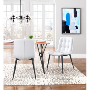 Tangiers Dining Chair White (Set of 2) - White
