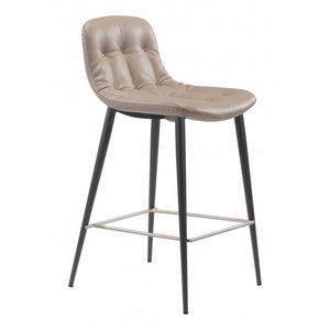 Tangiers Counter Chair Taupe (Set of 2) - Taupe