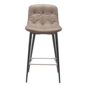 Tangiers Counter Chair Taupe (Set of 2) - Taupe