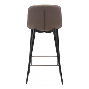 Tangiers Counter Chair Taupe (Set of 2) - Taupe