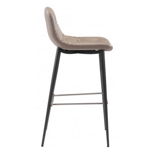 Tangiers Bar Chair Taupe (Set of 2) - Taupe